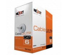 Cable UTP Nexxt Interior 4 pares Cat 6 Azul