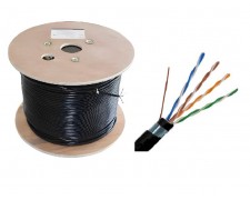 Cable UTP Signotel Cat 5e Exterior 100% cobre Doble Vaina (x 100m)