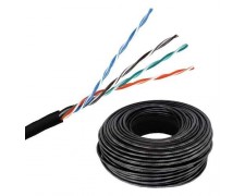 Cable UTP Signotel Cat 5e Exterior 100% cobre (x 100m)