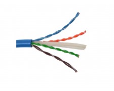 Cable UTP Nexxt Interior 4 Pares Cat 6 Azul (x metro)