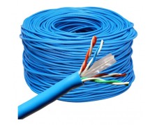 Cable UTP Nexxt Interior 4 pares Cat 6 Azul (x 100M)