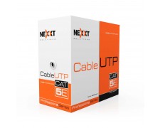 Cable UTP Nexxt Cat 5e Interior 4 Pares Blue (x caja)