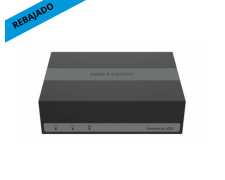 eDvr Hikvision 8 ch + 2 IP 2MP Lite + Almac 480Gb H265+
