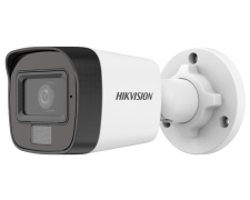 Camara Hikvision Bullet 2MP Dual Plastica Con Audio 2.8mm Exir 25m