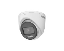 Camara Hikvision Domo 5MP Color Vu Plastica Con Audio 2.8mm IR20m