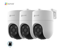 COMBO CAMARA EZVIZ IP WIFI EXTERIOR H8C 3MP 4MM - X3U + 3 MEMORIAS 32GB