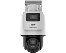 CAMARA HIKVISION DOMO IP PT 4MP TANDEMVU PLASTICA EXT POE AUDIO BIDIREC 2.8/8MM - DS-2SE2C400MWG-E/14