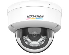 Camara IP Hikvision Domo 4MP Color Vu Hibrida Metalica 2.8mm IK08 Con Audio