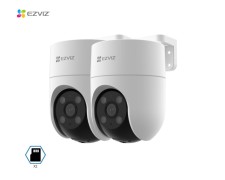 COMBO CAMARA EZVIZ IP WIFI EXTERIOR H8C 3MP 4MM - X2U + 2 MEMORIAS 32GB