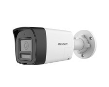 Camara Hikvision Bullet 2MP Dual Metalica Audio Bidirec C/ Sirena 2.8mm Exir 20m