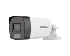Camara Hikvision Bullet 3K (5MP) Dual Plastica Con Audio 2.8mm Exir 40m