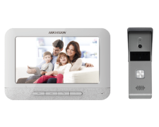 Video Portero Y Pantalla Hikvision Analogico Frente Metalico